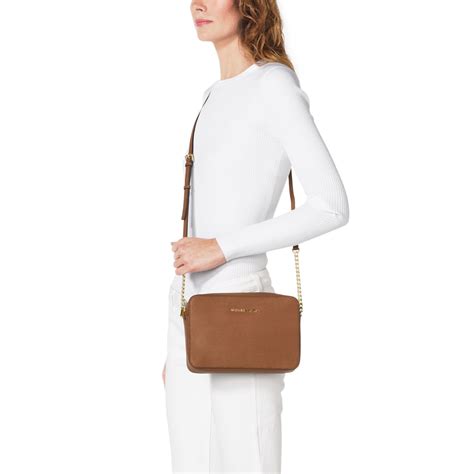 michael kors safiano|Michael Kors saffiano crossbody bag.